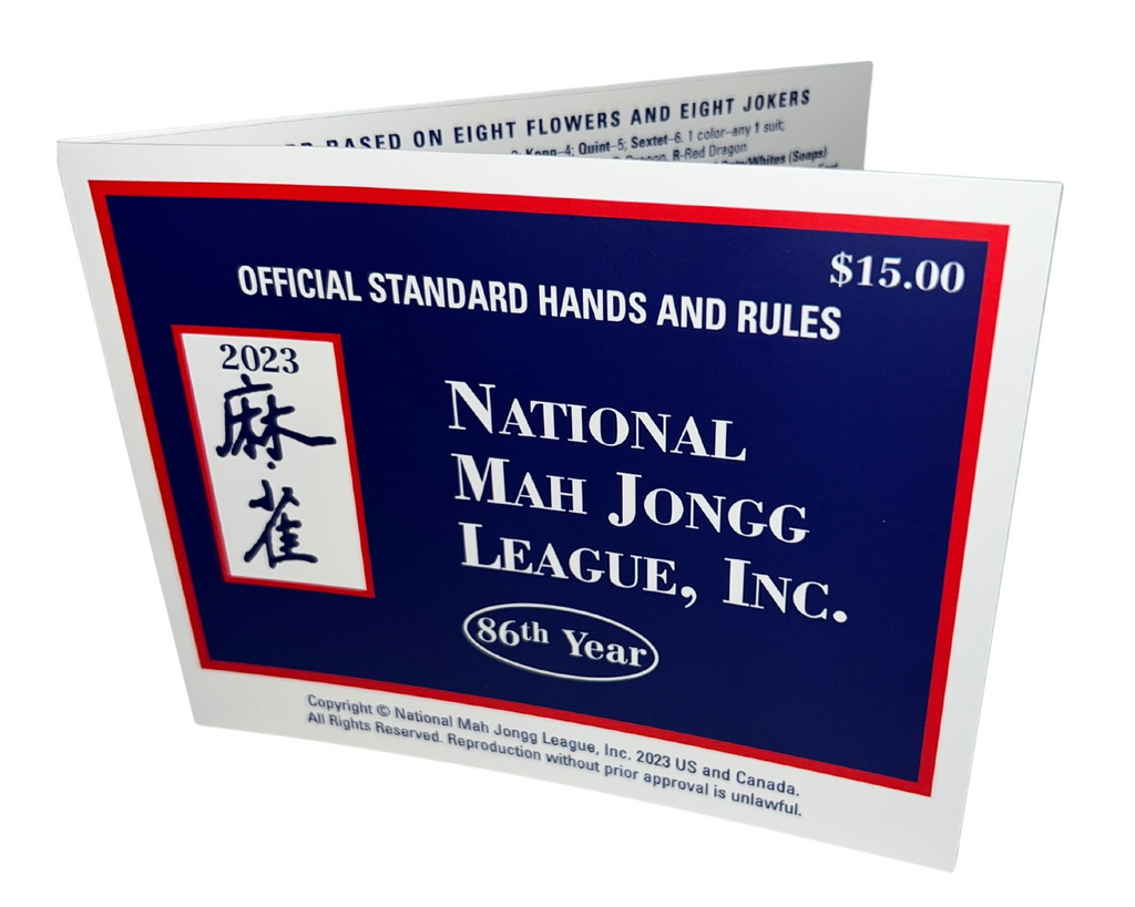 National Mah Jongg League’s 2023 Card | Another Year, Another Card