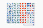 The Botanical Line: Newport Mahjong Tiles