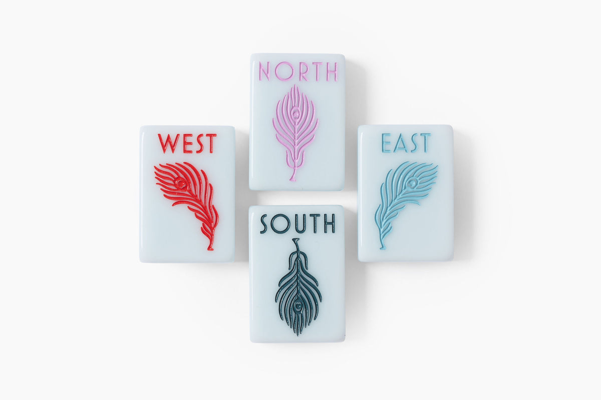 The Botanical Line: AERIN Soft Blue Mahjong Collection