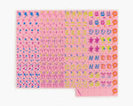The Cheeky Line: Petal Pink Mahjong Tiles