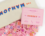 The Cheeky Line: Petal Pink Mahjong Tiles