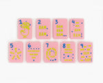 The Cheeky Line: Petal Pink Mahjong Tiles