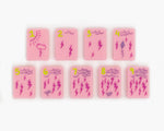 The Cheeky Line: Petal Pink Mahjong Tiles