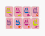 The Cheeky Line: Petal Pink Mahjong Tiles