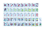 The Classic Line: Cornflower Blue Mahjong Tiles
