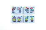 The Classic Line: Cornflower Blue Mahjong Tiles