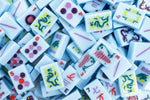 The Classic Line: Cornflower Blue Mahjong Tiles