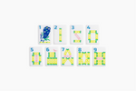 The Classic Line: Crisp White Mahjong Tiles