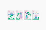The Classic Line: Crisp White Mahjong Tiles