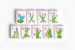 The Foodie Line: Milk White Mahjong Tiles