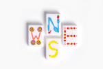 The Foodie Line: Milk White Mahjong Tiles