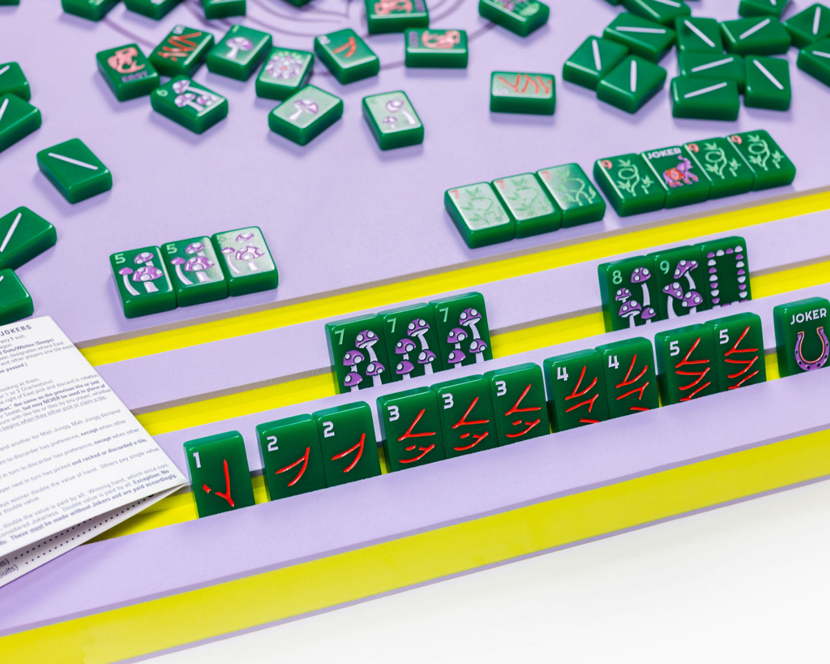 AquaMahj Floating Game Table: Lilac