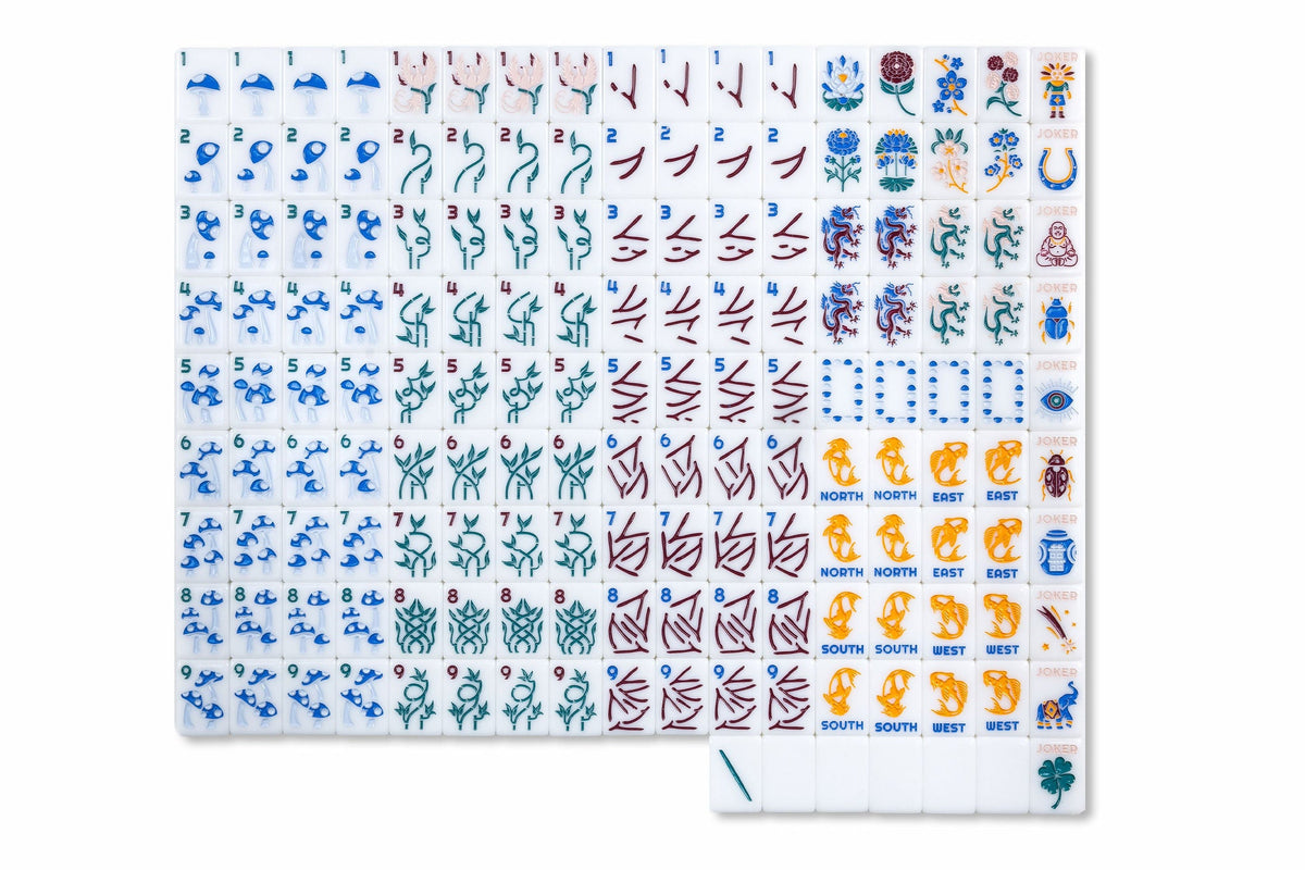 The Lucky Line: Joshua Tree Mahjong Tiles