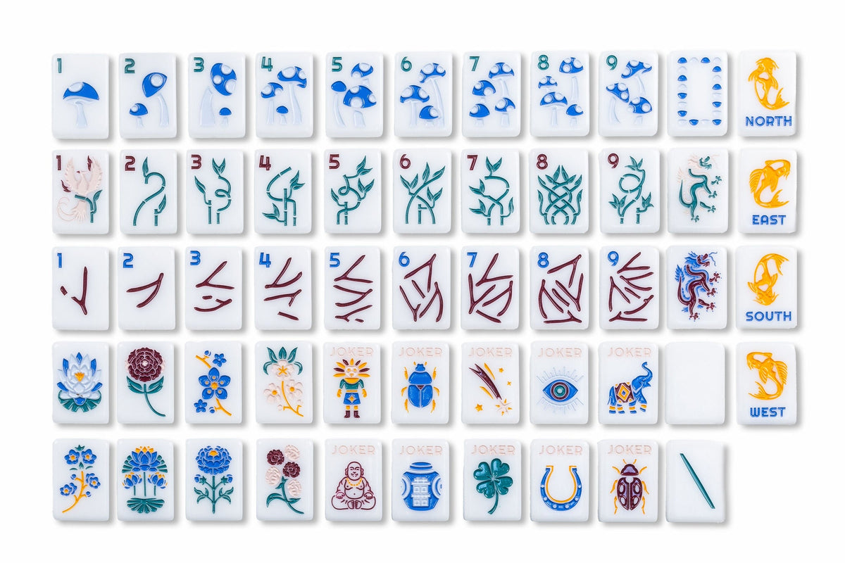 The Lucky Line: Joshua Tree Mahjong Tiles