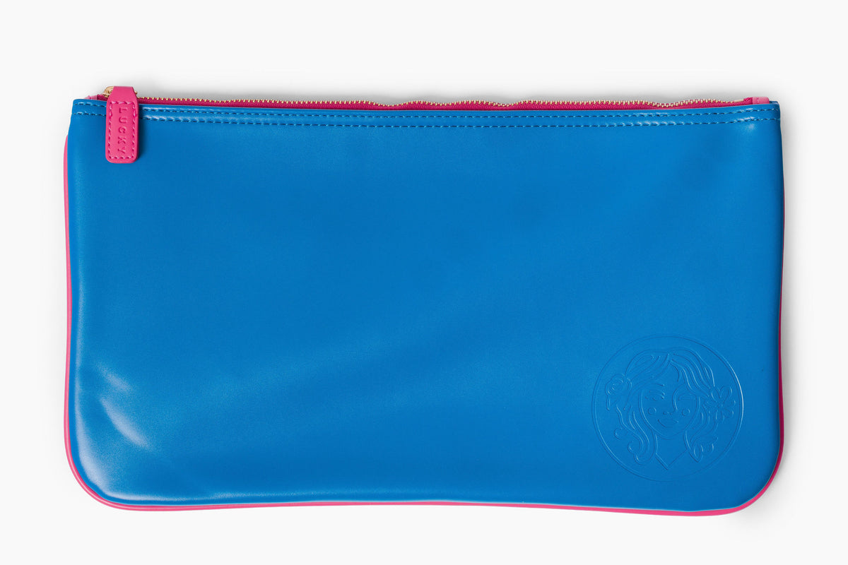 The Lucky Line: Cornflower Blue Mahjong Tiles