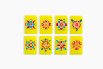 The Minimal Line: Canary Yellow Mahjong Tiles
