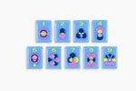 The Minimal Line: Ceylon Blue 2.0 Mahjong Tiles