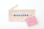 The Minimal Line: Petal Pink Mahjong Tiles
