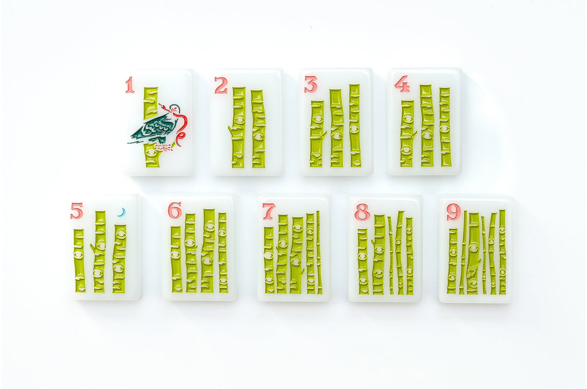 The Mountain Line: Big Sky Mahjong Tiles