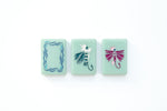 The Mountain Line: Sage Green Mahjong Tiles