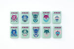 The Mountain Line: Sage Green Mahjong Tiles