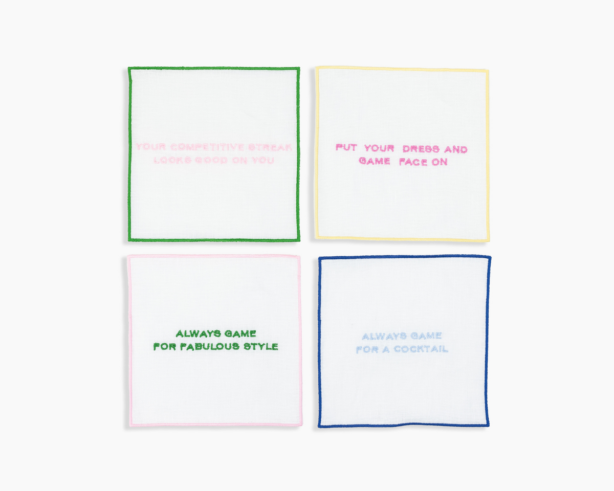 TML x Pearl by Lela Rose Cocktail Napkins
