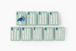 The Mountain Line: Sage Green Mahjong Tiles