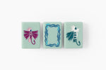 The Mountain Line: Sage Green Mahjong Tiles