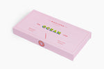 The Ocean Line: Shell Pink Mahjong Tiles
