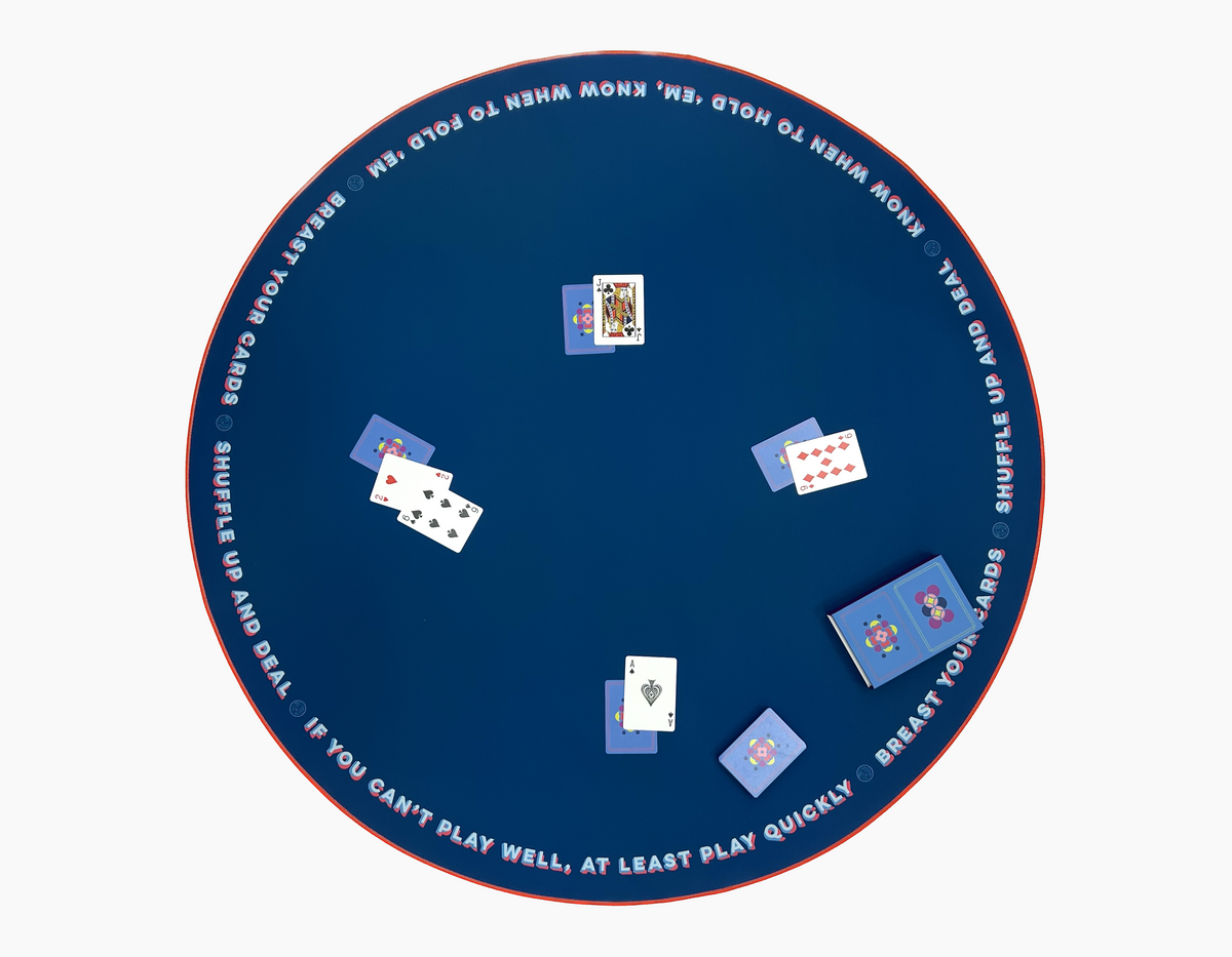 Round Playing Mat Durable Stylish Neoprene Mat The Mahjong Line