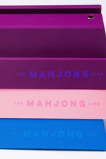 Stackable Plastic Mahjong Rack and Pusher: Set of 4 with drawstring bag