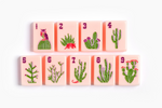 The Ranch Line: Dusty Rose Mahjong Tiles