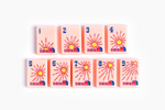 The Ranch Line: Dusty Rose Mahjong Tiles