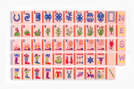The Ranch Line: Dusty Rose Mahjong Tiles