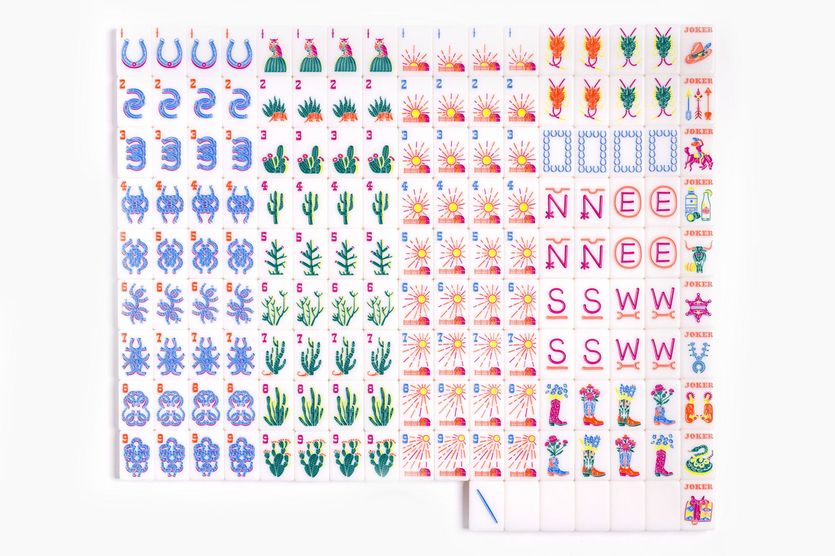 The Ranch Line: Flat Top Ranch Mahjong Tiles