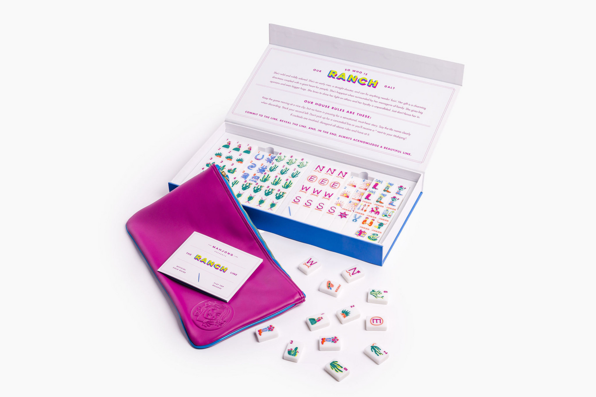 The Ranch Line: Flat Top Ranch Mahjong Tiles