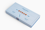 The Ocean Line: Barely Blue Mahjong Tiles