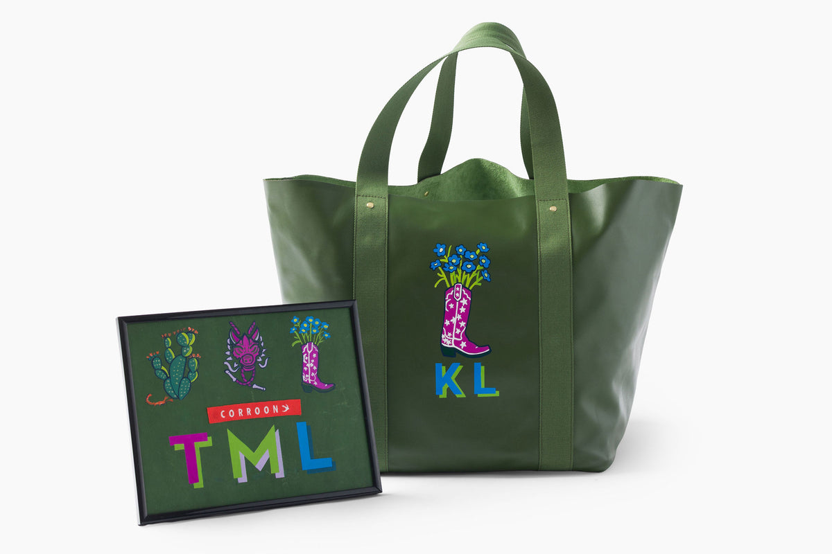TML x Corroon Big Daddy™ Avocado Tote