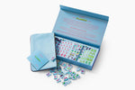 The Classic Line: Cornflower Blue Mahjong Tiles