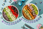 The Foodie Line: Lilac Mahjong Tiles