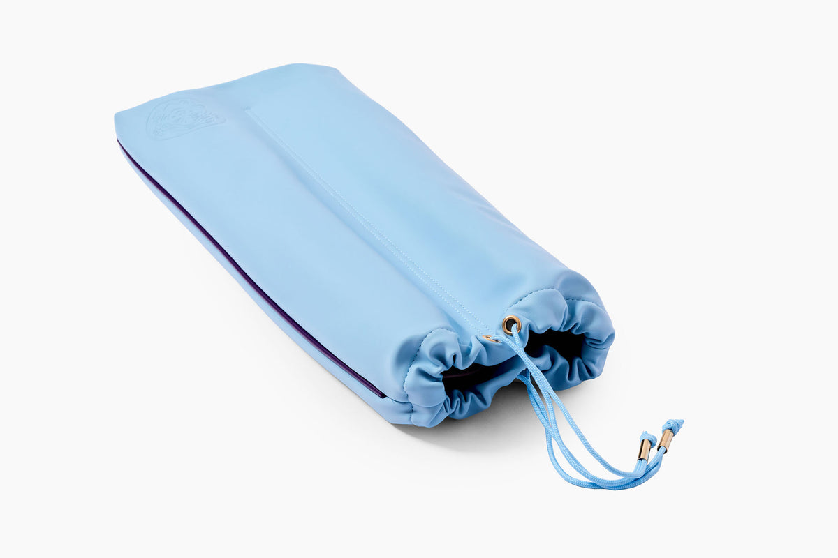 Vegan Leather Drawstring Mahjong Rack Bag