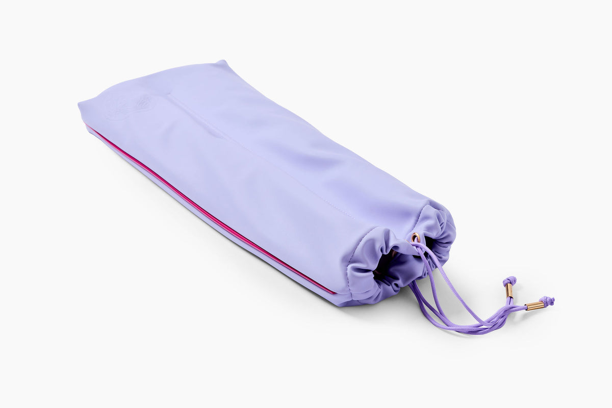 Vegan Leather Drawstring Mahjong Rack Bag
