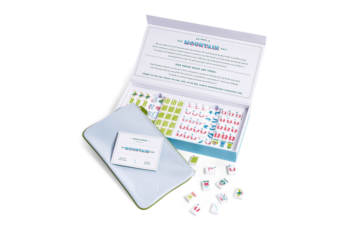 The Mountain Line: Big Sky Mahjong Tiles