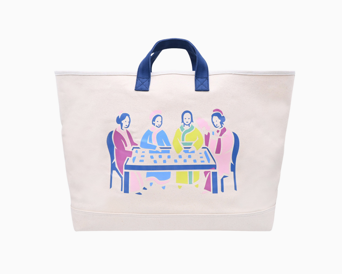 Heavy Duty Mahjong Tote Bag