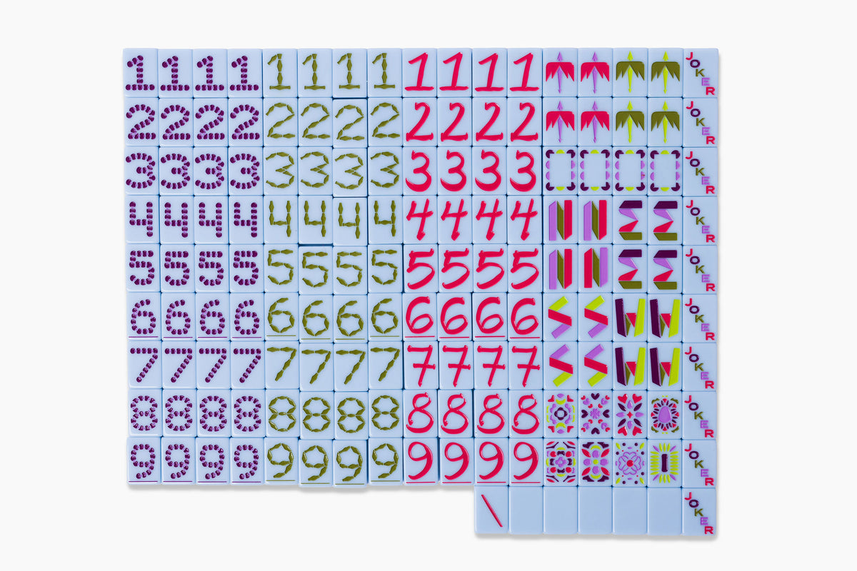 Travel Mahjong Set: Cornflower Blue