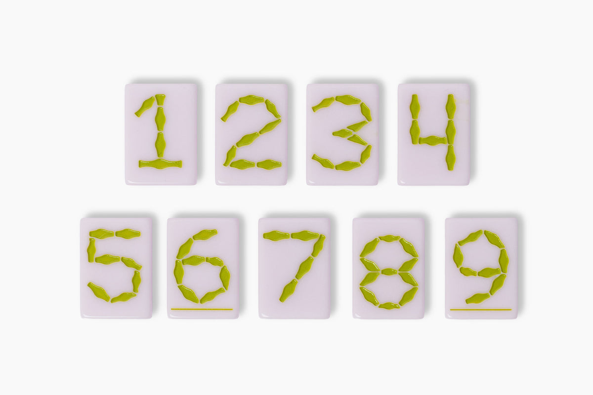 Travel Mahjong Set: Paris Pink