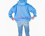 Hoodie Sweatshirt: Blue (100% off)