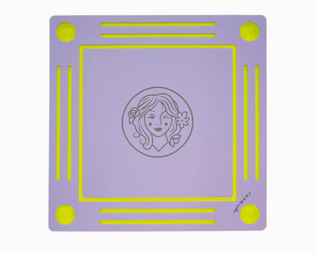 AquaMahj Floating Game Table: Lilac
