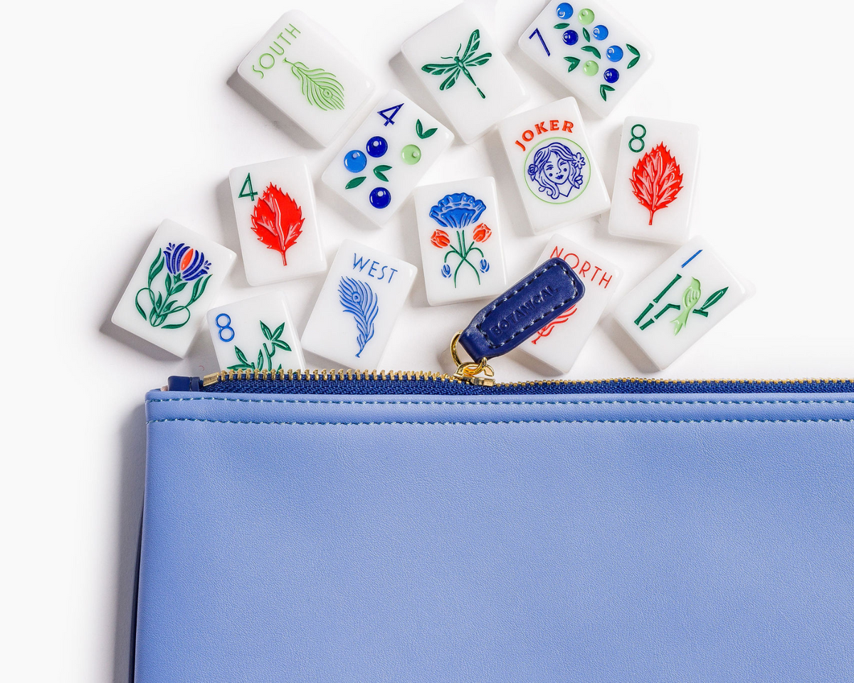 The Botanical Line: Newport Mahjong Tiles