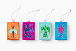 Christmas Ornament - Dragons: Pack of 4